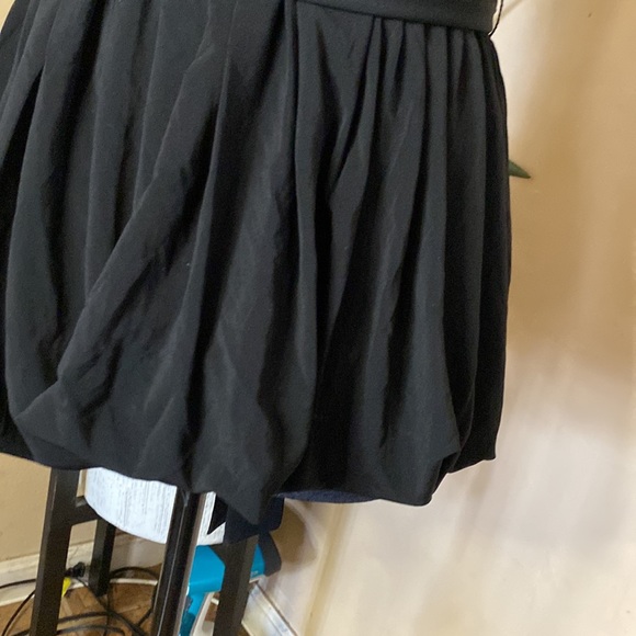 BCBGMAXAZRIA Black Halter Backless flowy Tank Size S - Picture 2 of 5